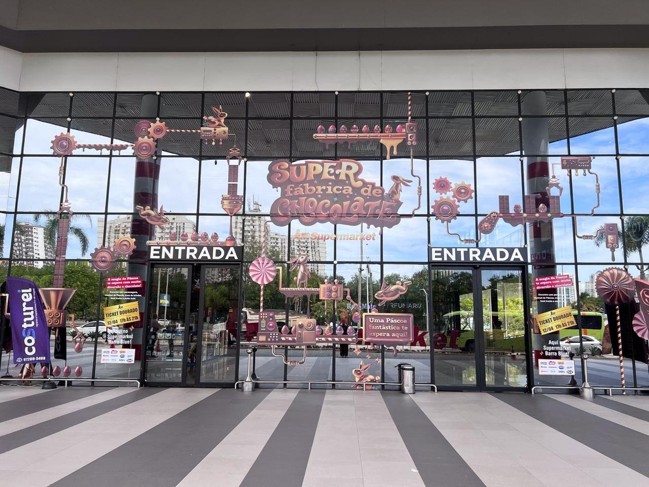 Rede Supermarket promove Páscoa gratuita na Barra da Tijuca