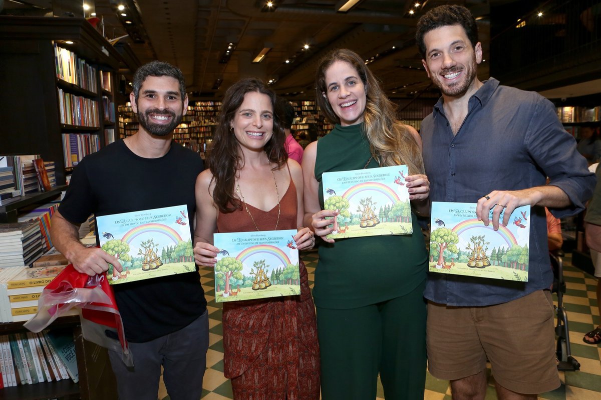 Silvia Blumberg lança livro infantil sobre eucaliptos no Leblon