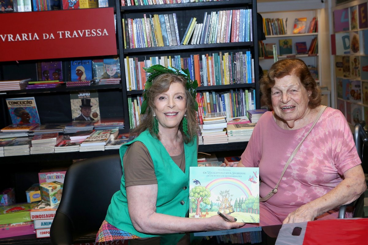 Silvia Blumberg lança livro infantil sobre eucaliptos no Leblon