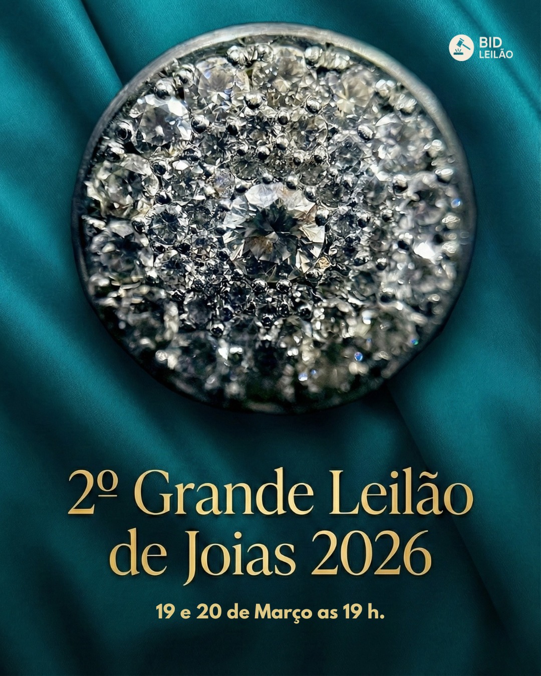 Leilão de Joias 2026 destaca gemas raras como ativos de valor