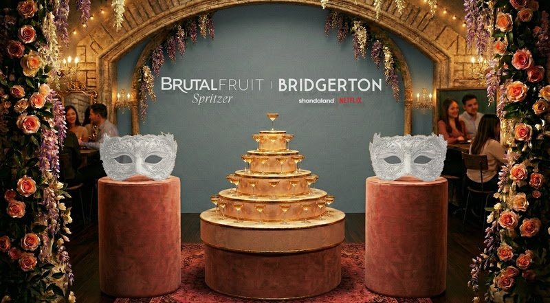 Brutal Fruit e Tônica Antarctica levam universo de Bridgerton a São Paulo com circuito imersivo