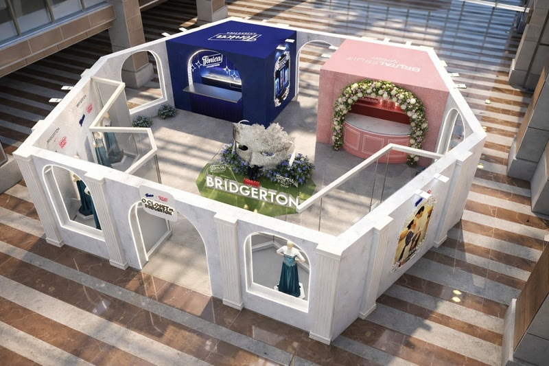 Brutal Fruit e Tônica Antarctica levam universo de Bridgerton a São Paulo com circuito imersivo