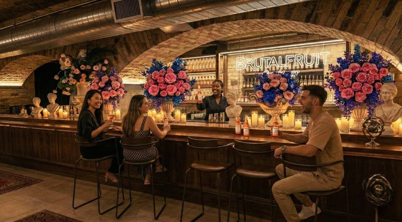 Brutal Fruit e Tônica Antarctica levam universo de Bridgerton a São Paulo com circuito imersivo