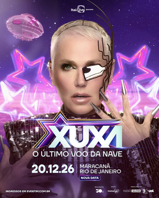 Xuxa leva "O Último Voo da Nave" ao Maracanã em dezembro