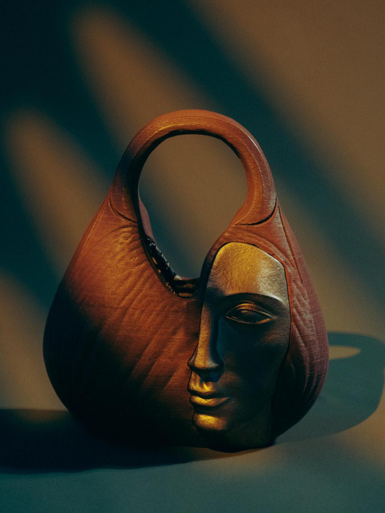 Bolsa-escultura de Jay Boggo no Oscar