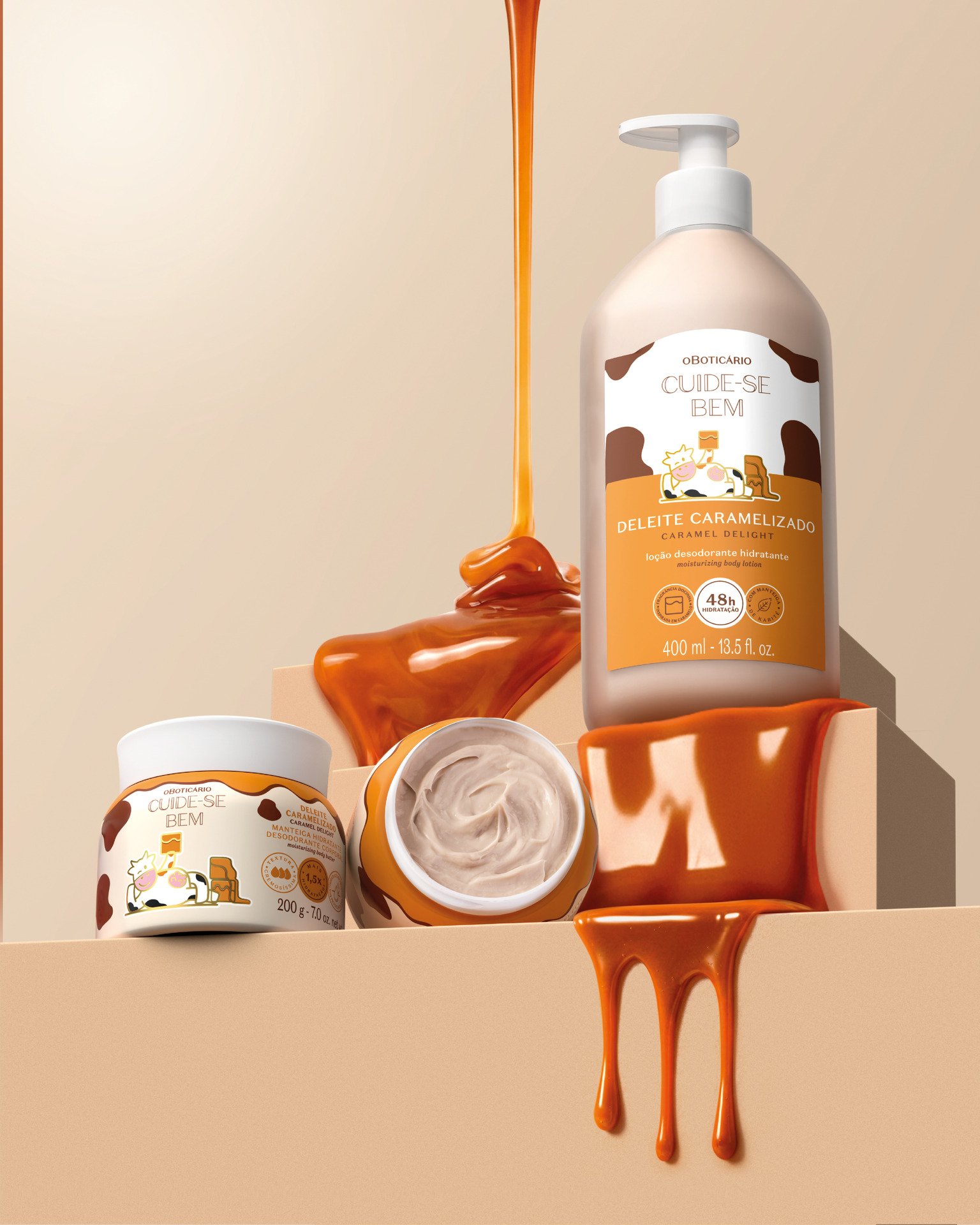 Boticário lança collab doce com a Milky Moo