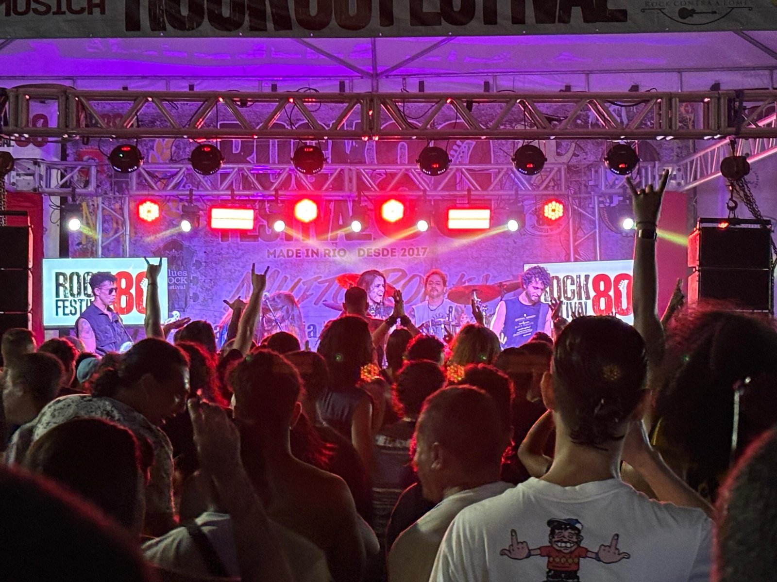 Rock 80 Festival anima Tijuca com 10 bandas