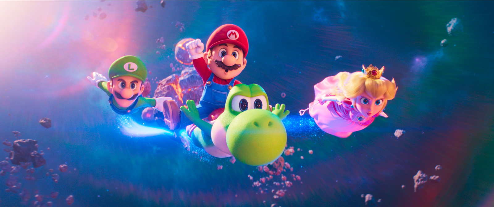 Super Mario Galaxy: O Filme lidera estreias de 2026 no Brasil