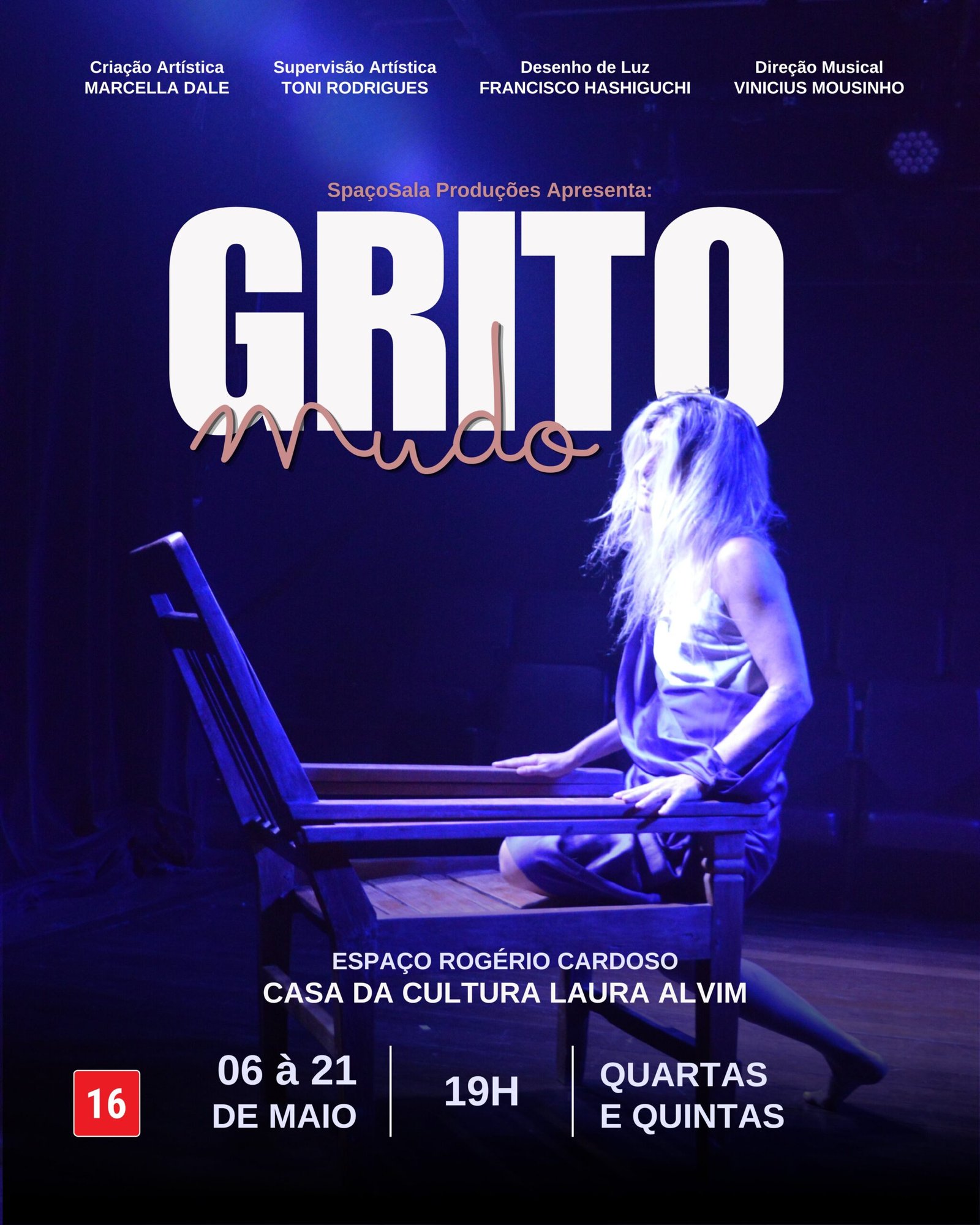 “Grito Mudo” volta à Laura Alvim em seis sessões
