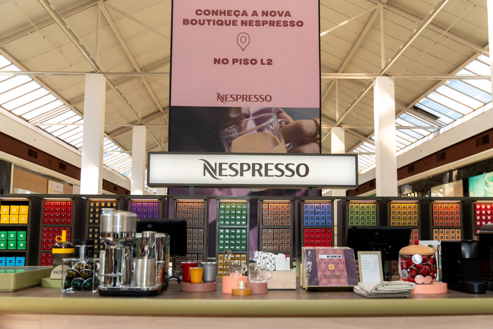 Nespresso inaugura primeira boutique no Mato Grosso do Sul em Campo Grande