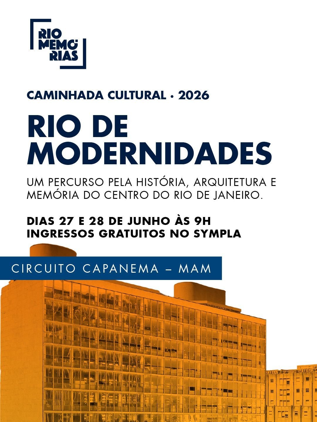 Caminhada revela modernidade do Centro do Rio