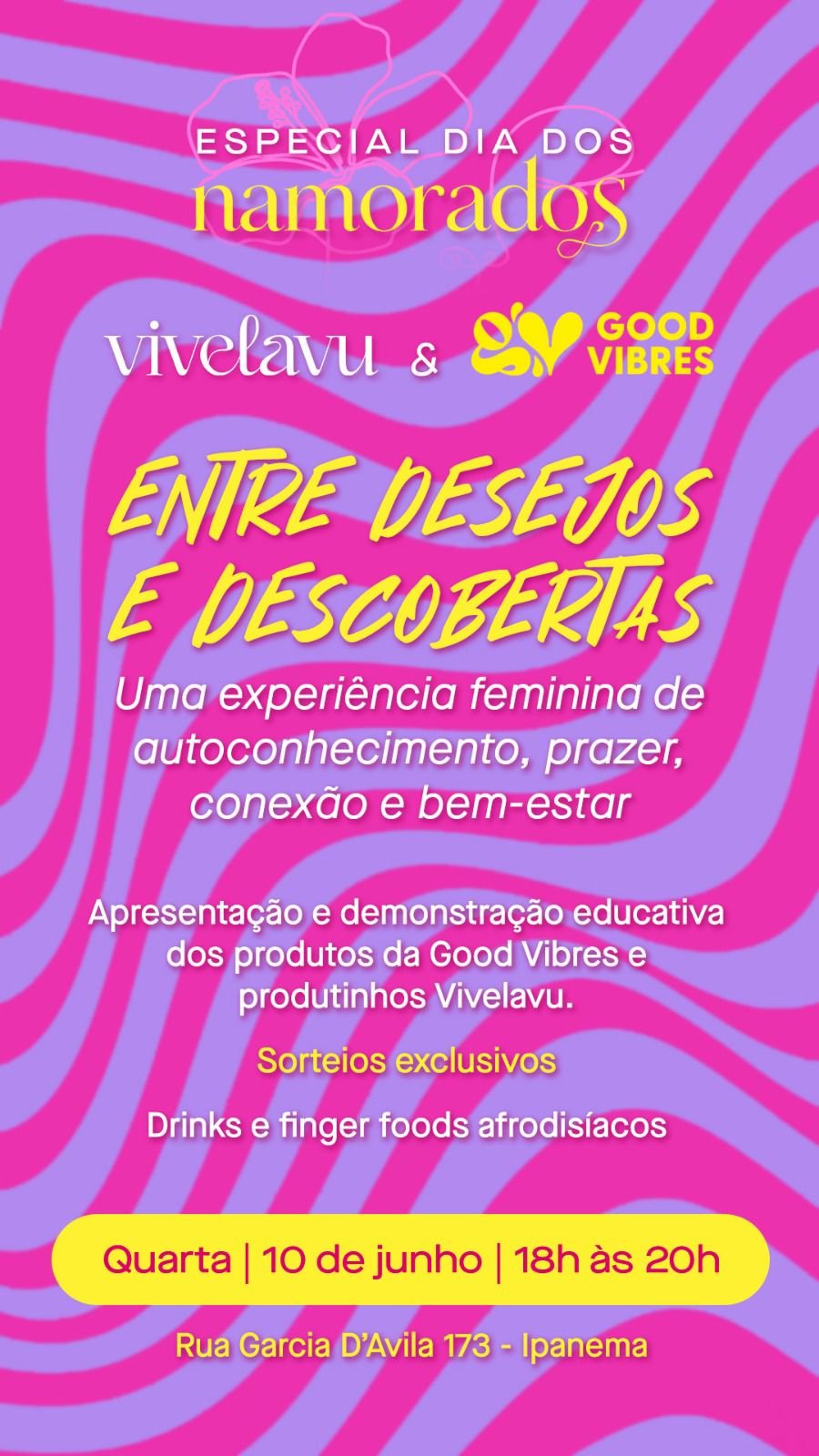 Evento propõe novo olhar sobre prazer feminino