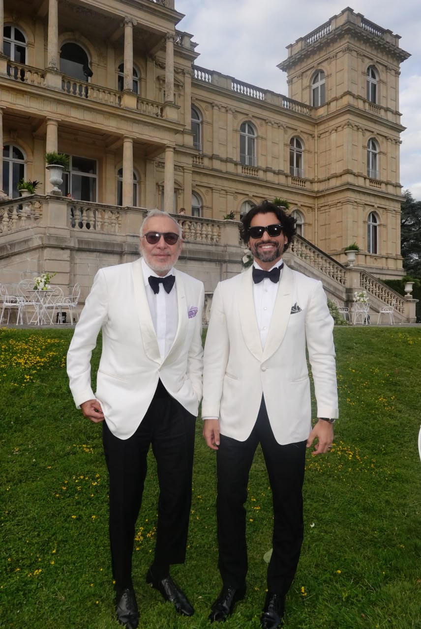 Famosos marcam casamento de Elisa e Alexandre em Paris