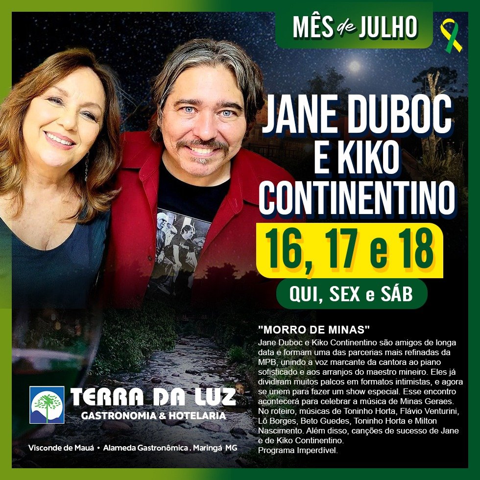 Jane Duboc e Kiko Continentino homenageiam Milton
