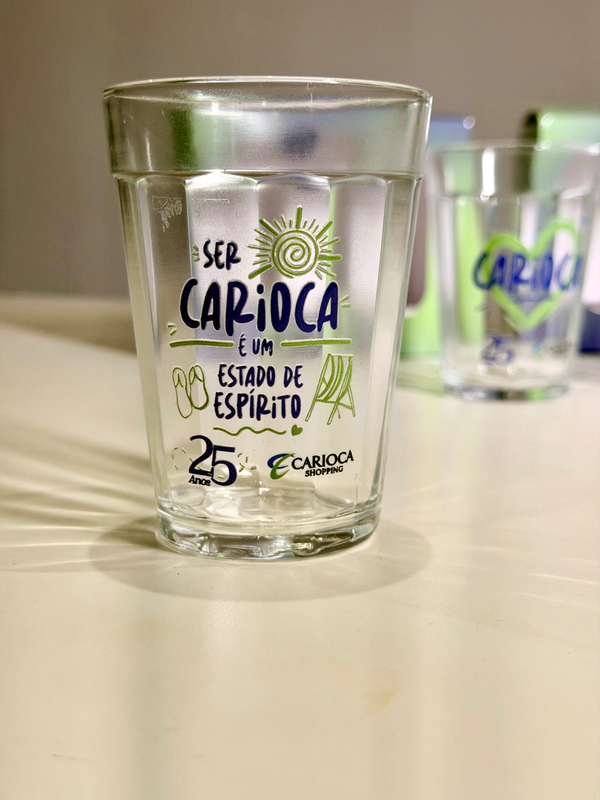 Carioca Shopping lança copos colecionáveis