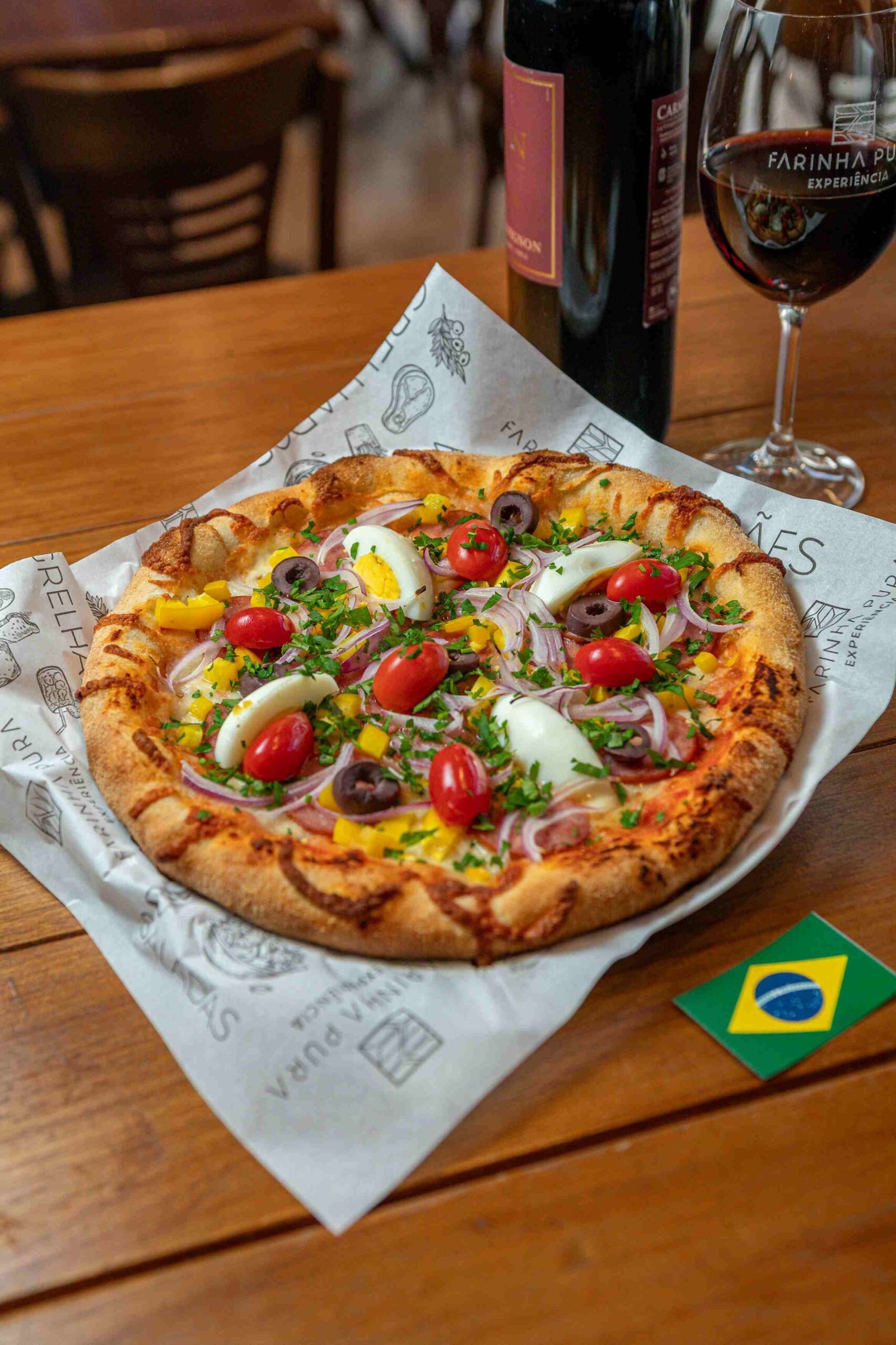 Farinha Pura lança pizza doce de laranja Bahia