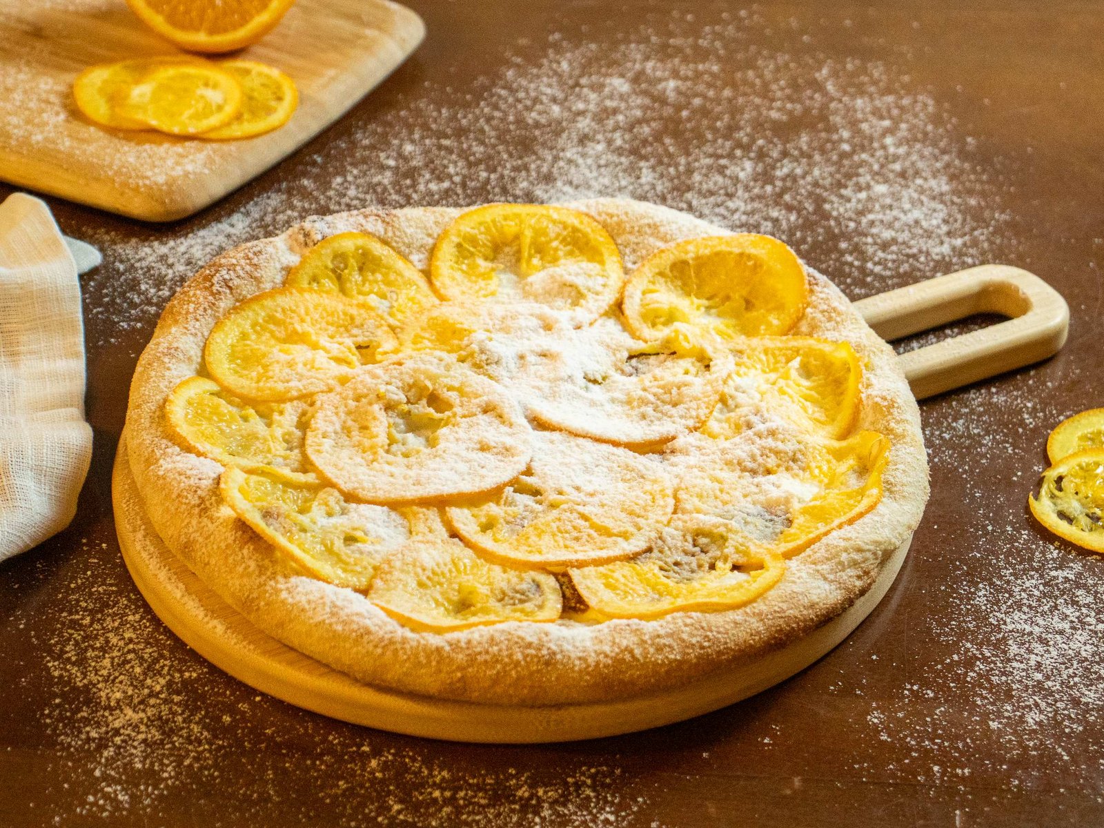 Farinha Pura lança pizza doce de laranja Bahia
