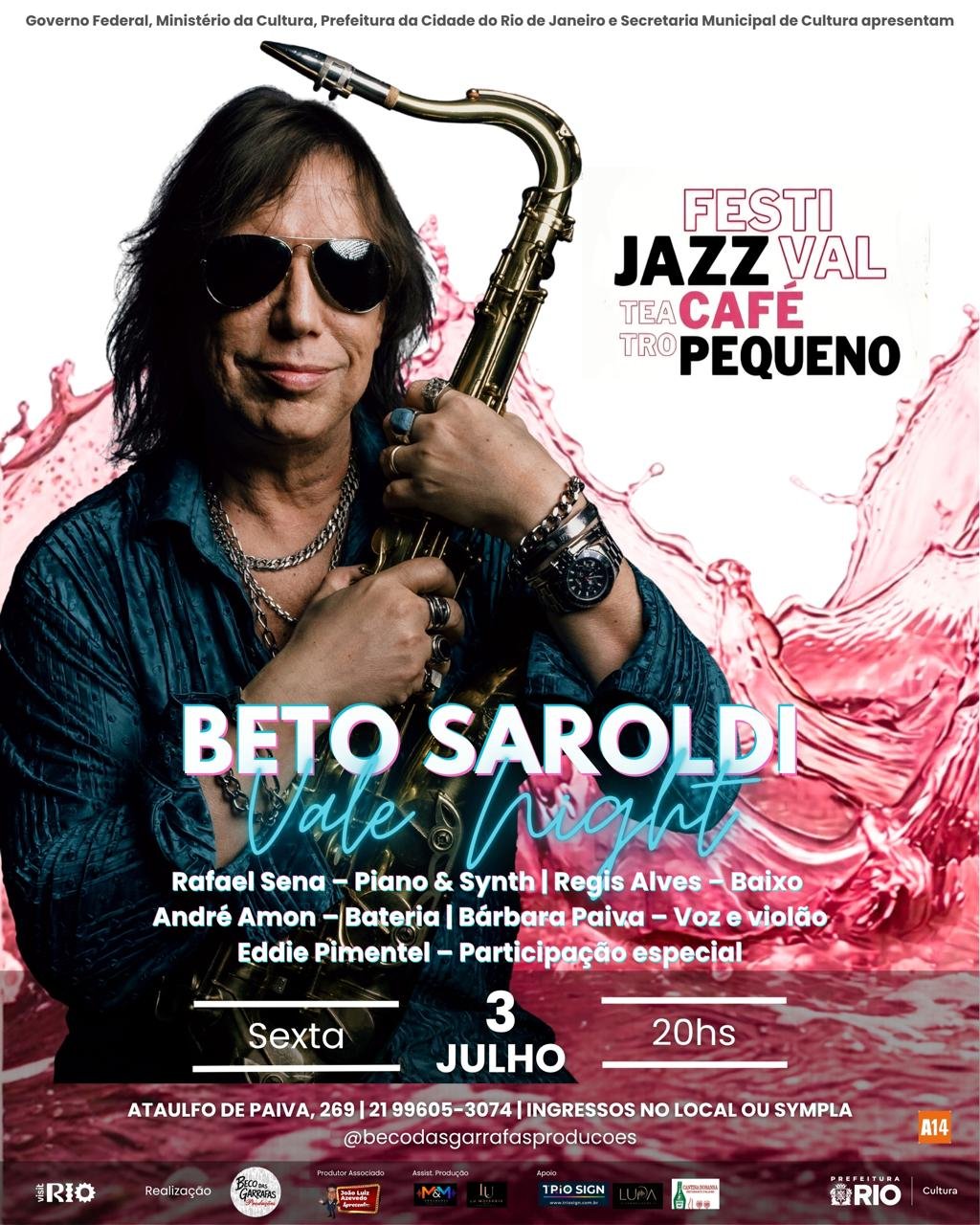 Festival de Jazz do Café Pequeno tem 5ª edição no Leblon