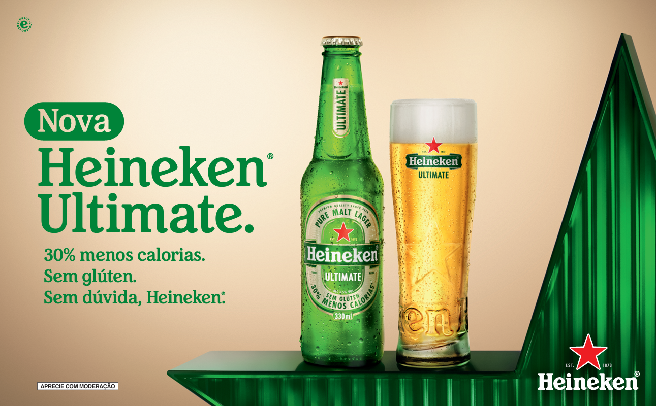 Heineken Ultimate chega ao Rio com menos calorias