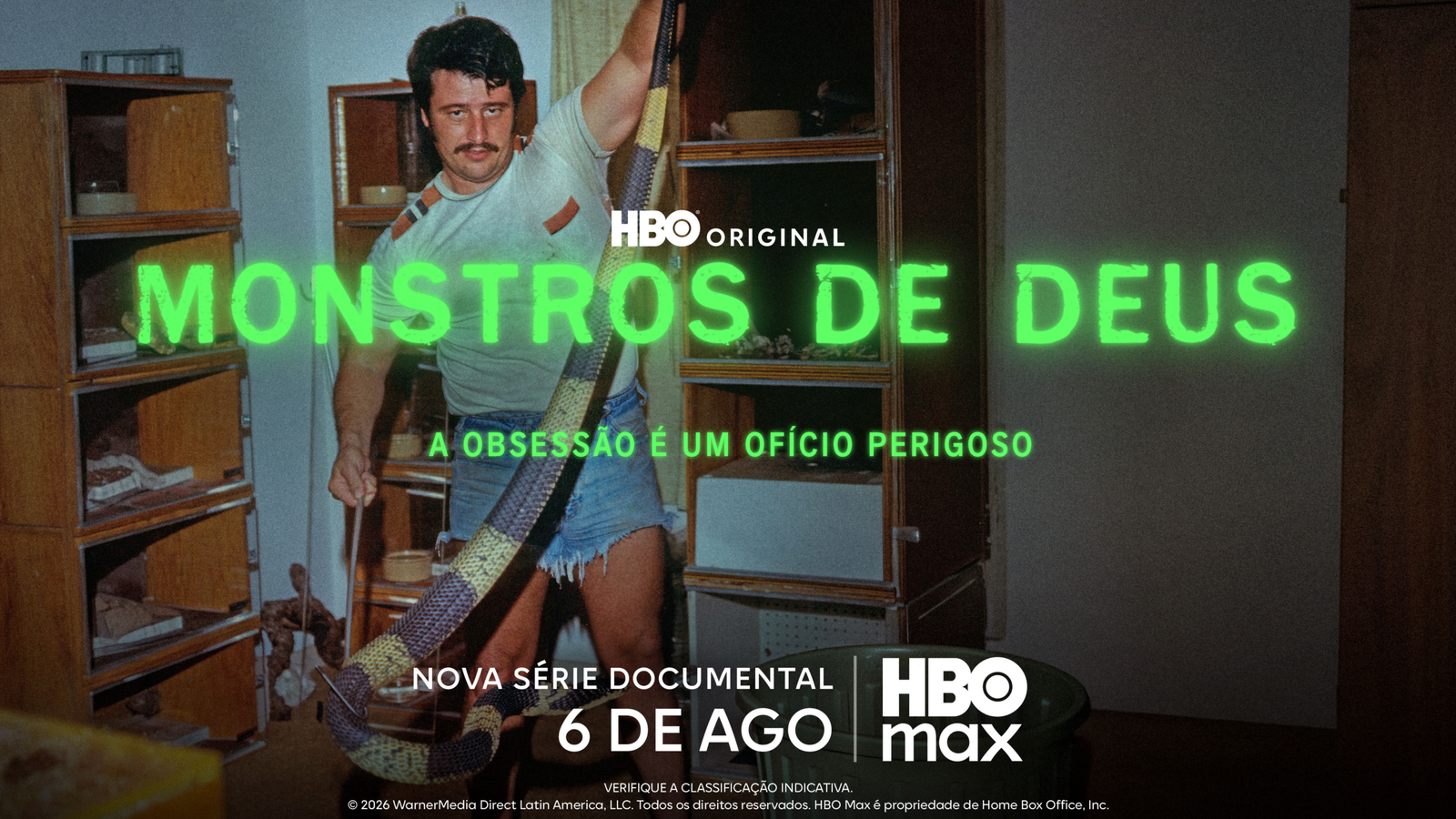 HBO Max estreia série sobre tráfico de répteis raros