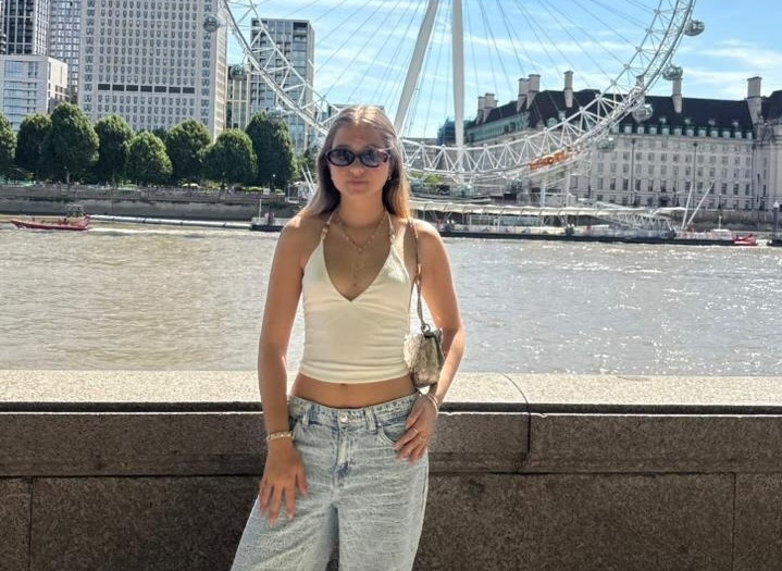 Sofia Schaadt vive intercâmbio em Londres