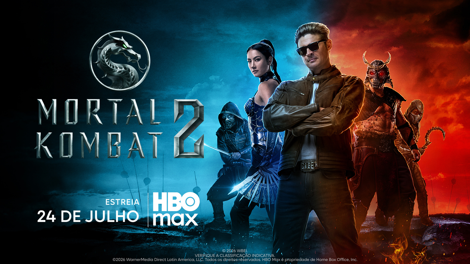 Mortal Kombat II estreia na HBO Max dia 24