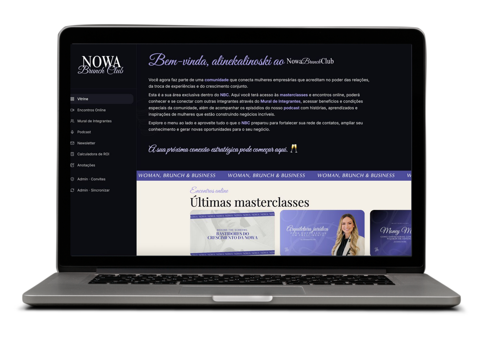 Nowa Brunch Club lança portal exclusivo para integrantes