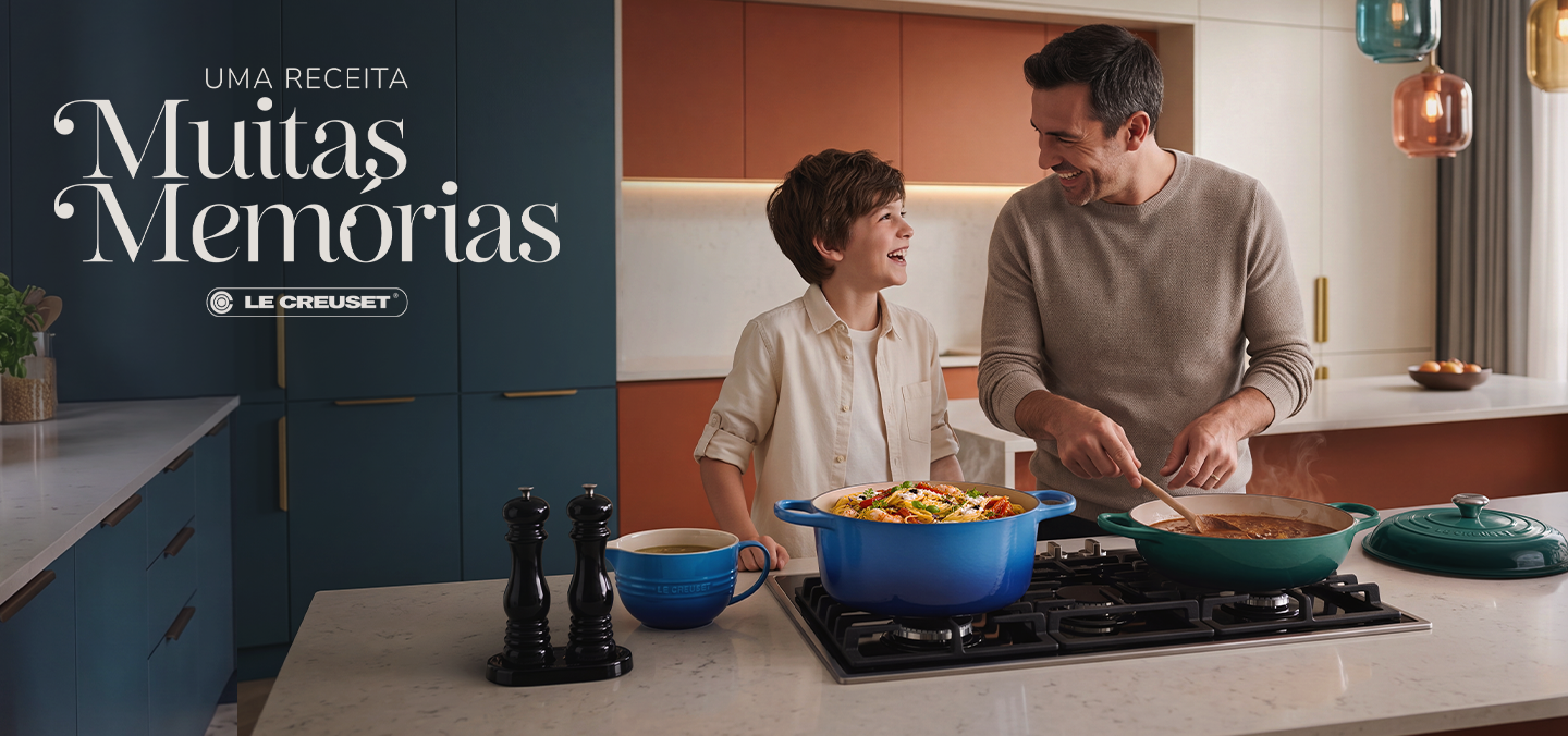 Le Creuset celebra o Dia dos Pais com curadoria especial
