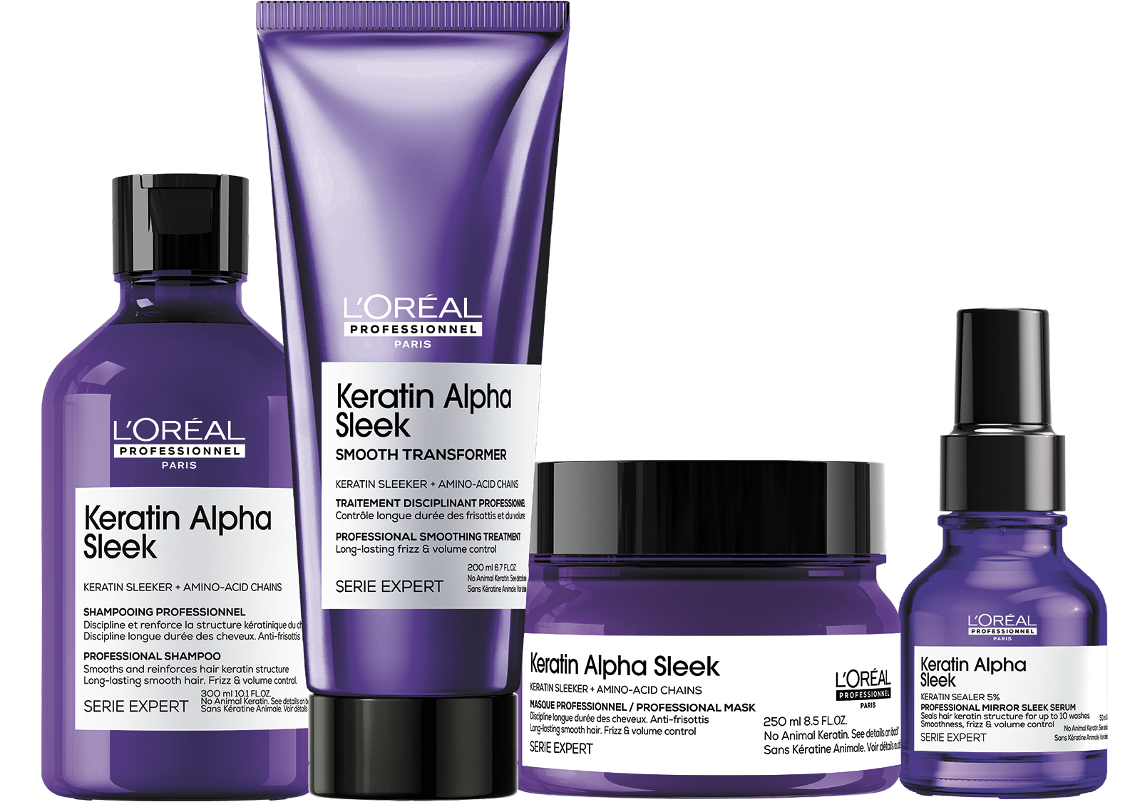 L’Oréal Professionnel lança Keratin Alpha Sleek contra o frizz