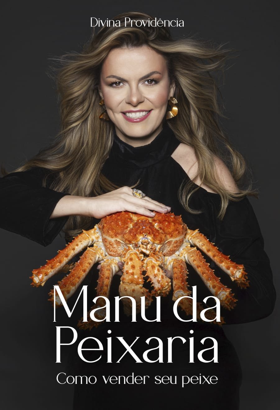 Manu da Peixaria lança livro sobre empreendedorismo