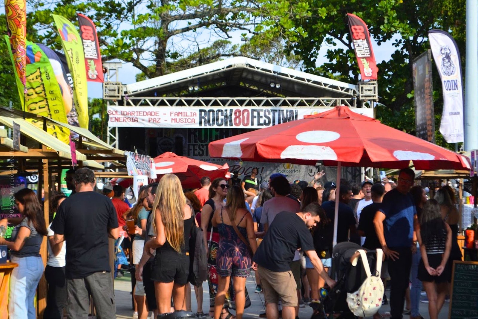 Rock 80 Festival reúne música e gastronomia na Tijuca