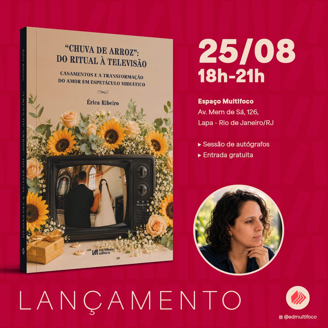 Livro investiga casamento como espetáculo na TV