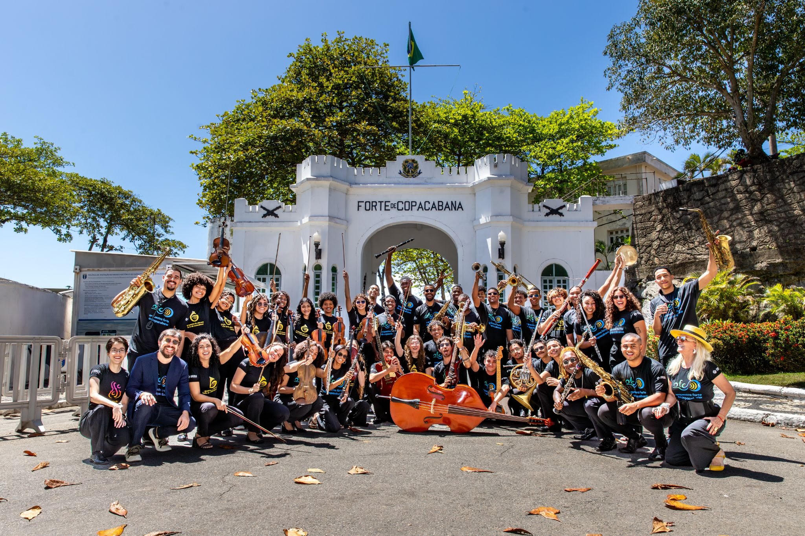 Forte de Copacabana celebra 112 anos com concerto