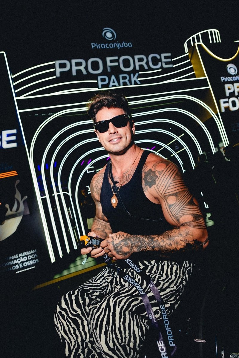 Malvino, Malu e Flávia passam pelo Piracanjuba no Rock in Rio